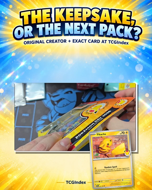 The keepsake, or the next pack?