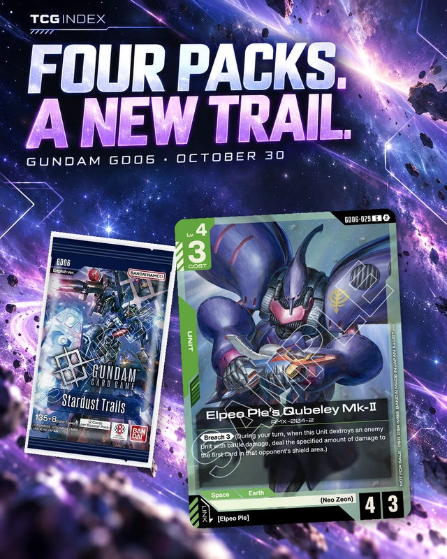 Four packs. A new trail.