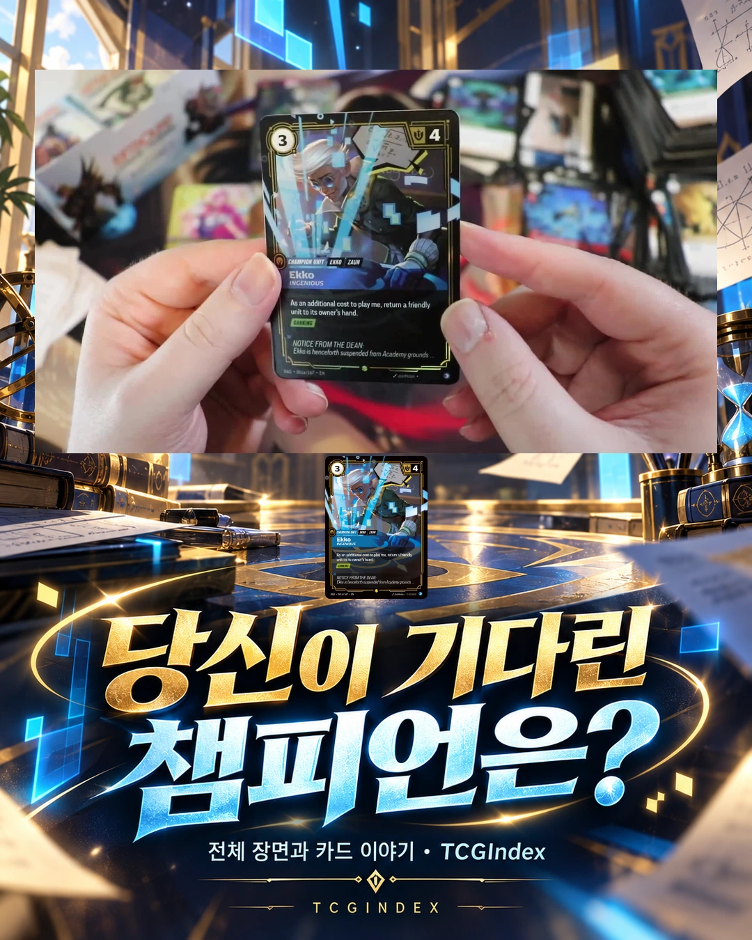 원본과 같은 판본을 함께 남기는 카드 이야기
