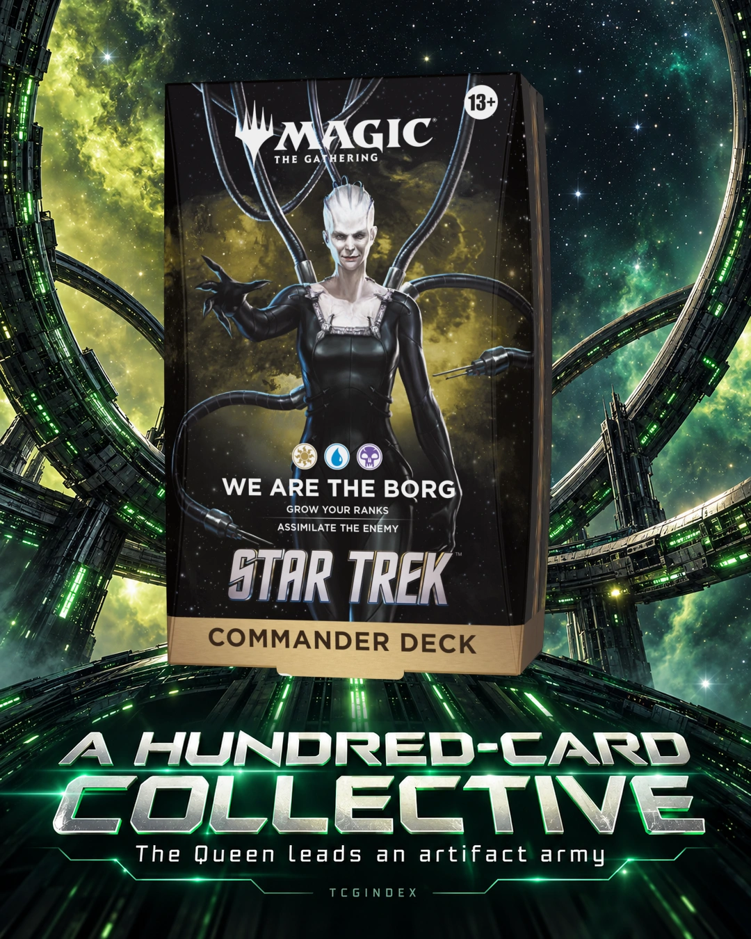 A hundred-card Borg story