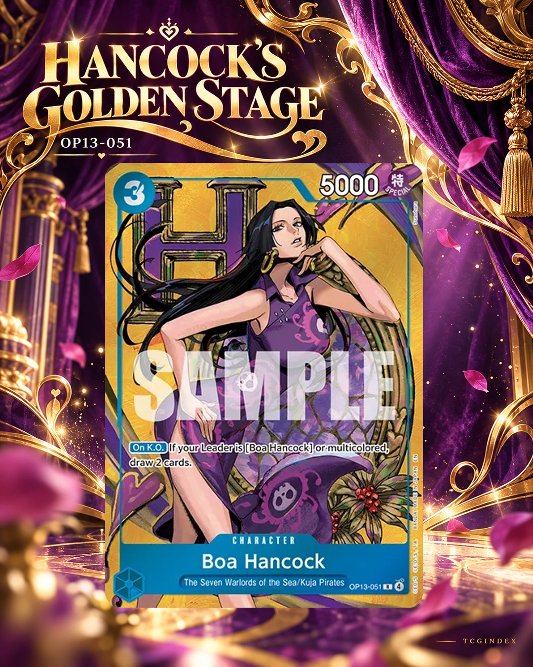 Hancock’s golden stage, OP13-051