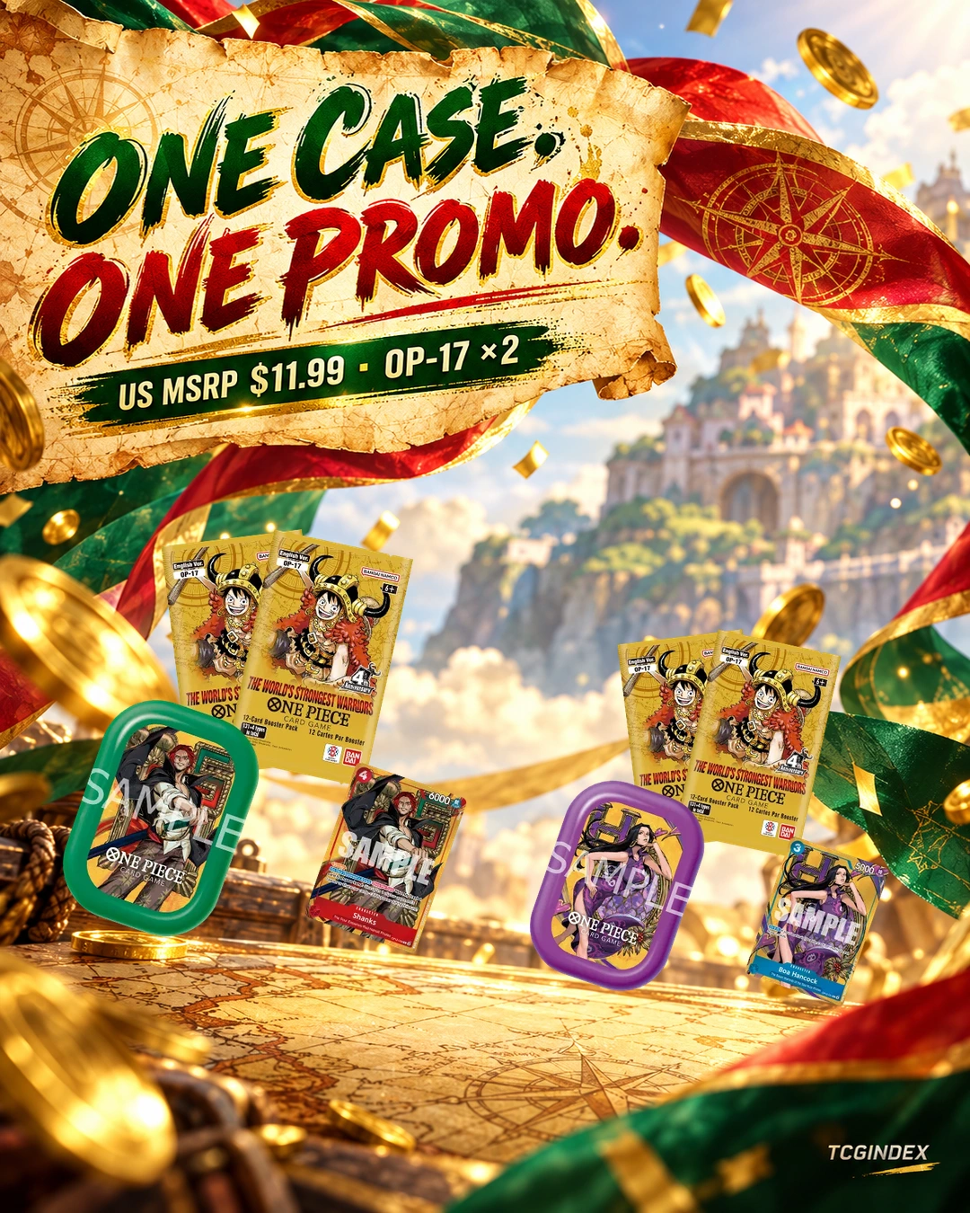 One case and one promo