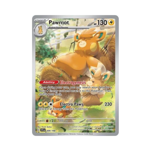 포켓몬 TCG 빠르모트 IR 스칼렛 & 바이올렛 (영문판)