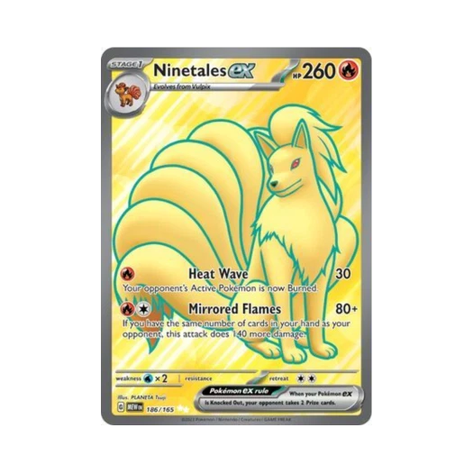Pokemon TCG Ninetales ex UR Scarlet & Violet 151 (English Ver.)