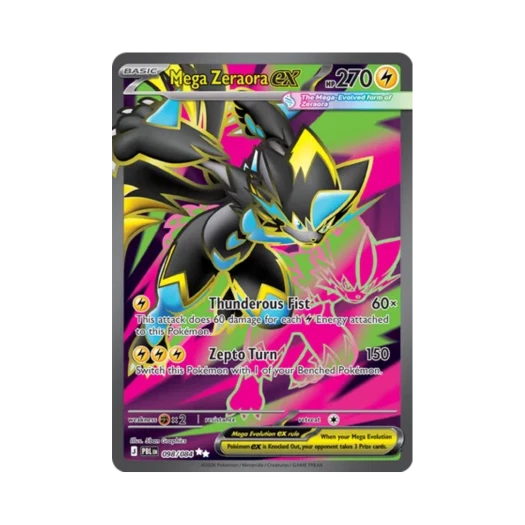 포켓몬 TCG 메가 제라오라 ex UR 피치 블랙 (영문판) 카드 이미지