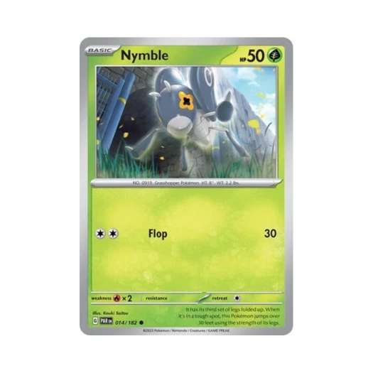 포켓몬 TCG 콩알뚜기 C 파라독스 리프트 (영문판) 카드 이미지
