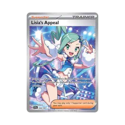 포켓몬 TCG 루티아의 어필 UR 서징 스파크 (영문판)