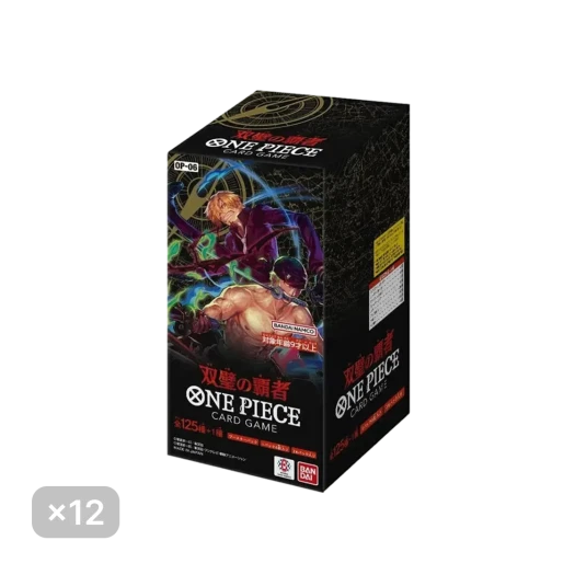 원피스 TCG OP-06 부스터 팩 쌍벽의 패자 12 박스 (288팩/일어판) 카드 이미지