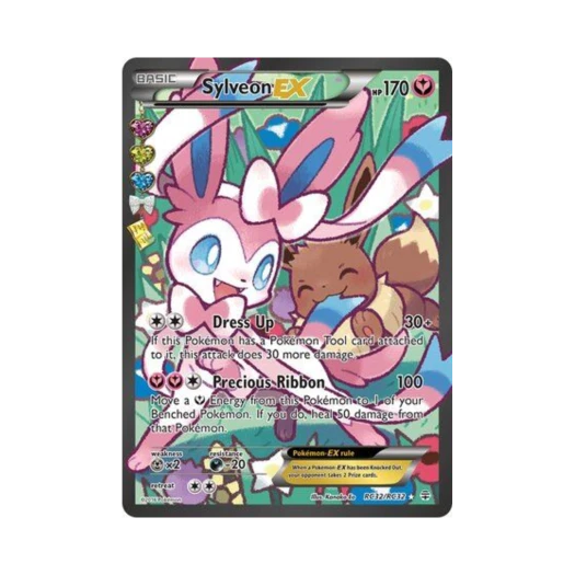 포켓몬 TCG 님피아 EX RU 제네레이션즈 (영문판)
