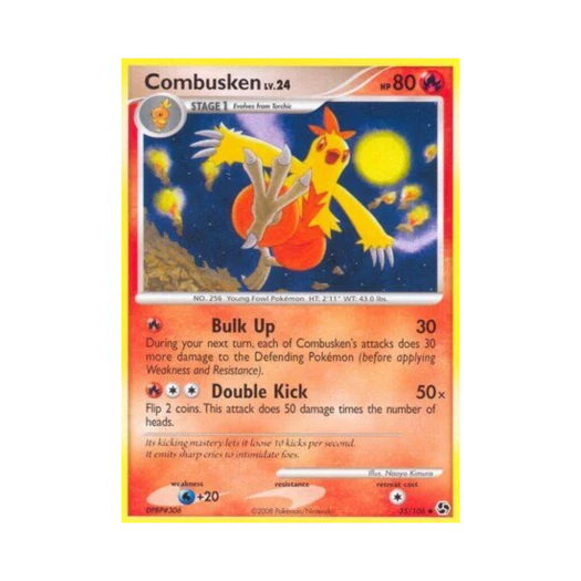 Pokemon TCG Combusken U Great Encounters (English Ver.)