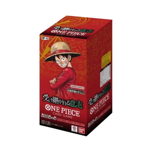 원피스 TCG OP-13 부스터 팩 계승되는 의지 박스 (24팩/일어판) 상품 이미지