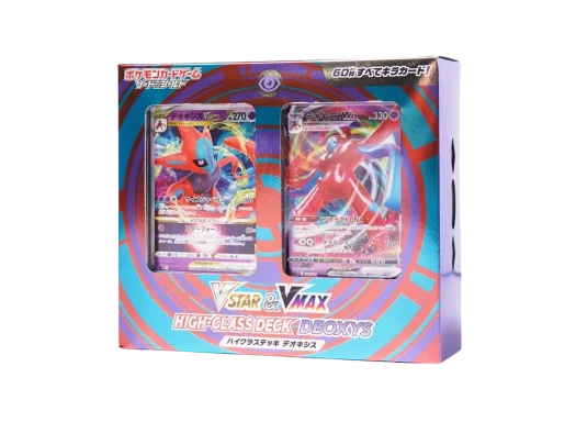 포켓몬 TCG 소드&실드 VSTAR&VMAX 하이클래스 덱 테오키스 박스 (일어판) 카드 이미지