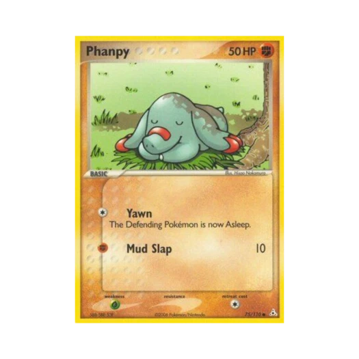 Pokemon TCG Phanpy C EX Holon Phantoms (English Ver.)