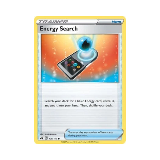 포켓몬 TCG 에너지 전송 C 크라운 제니스 (영문판)
