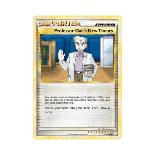 포켓몬 TCG 오박사의 뉴 시어리 U 하트골드 & 소울실버 (영문판)