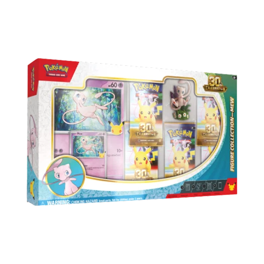 Pokemon TCG 30th Celebration Figure Collection Mew Box (English Ver.)