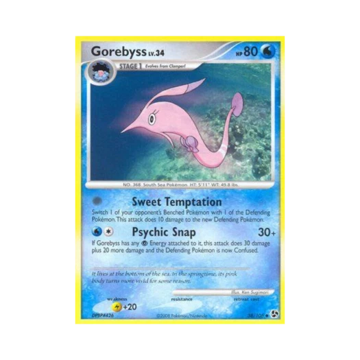 Pokemon TCG Gorebyss U Great Encounters (English Ver.)