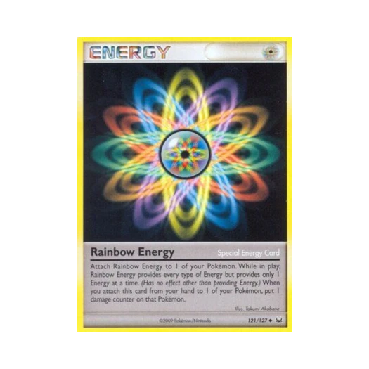 포켓몬 TCG 레인보우 에너지 U 플래티넘 (영문판)