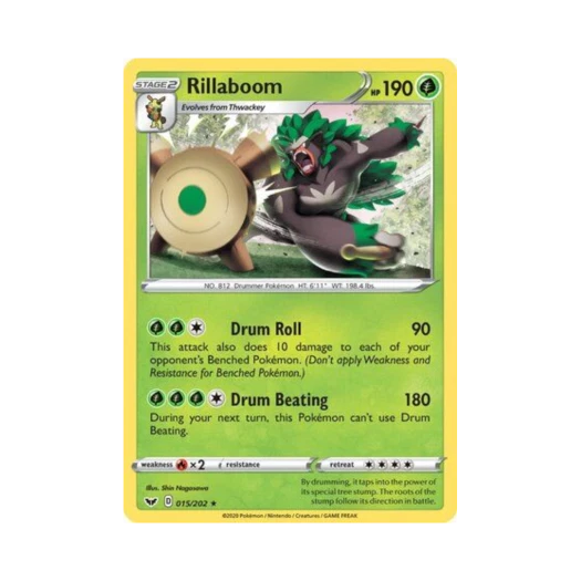 포켓몬 TCG 고릴타 R 소드 & 실드 (영문판)