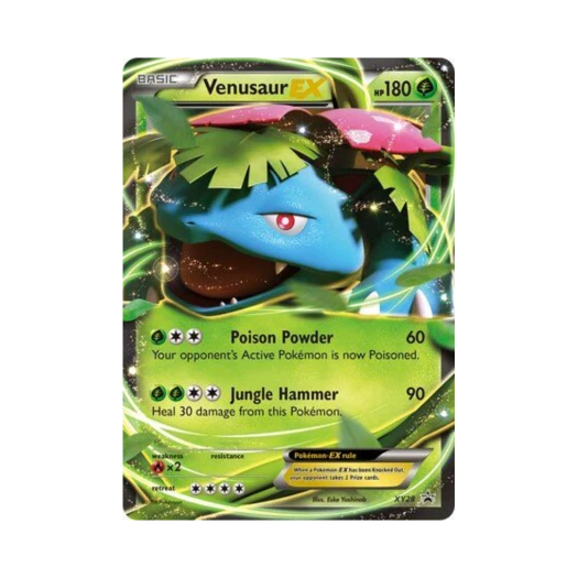 포켓몬 TCG 이상해꽃 EX P XY 프로모 카드 (영문판)