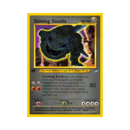 포켓몬 TCG 빛나는 강철톤 RS 네오 데스티니 (영문판)