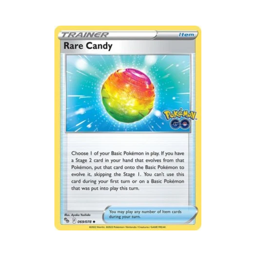 포켓몬 TCG 이상한 사탕 U 포켓몬 고 (영문판)