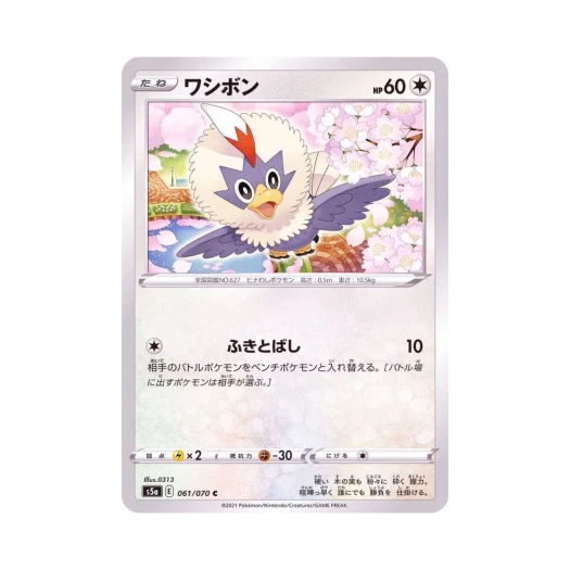 포켓몬 TCG 수리둥보 C 쌍벽의 파이터 (일어판)