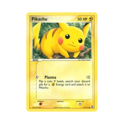 Pokemon TCG Pikachu C EX FireRed & LeafGreen (English Ver.)