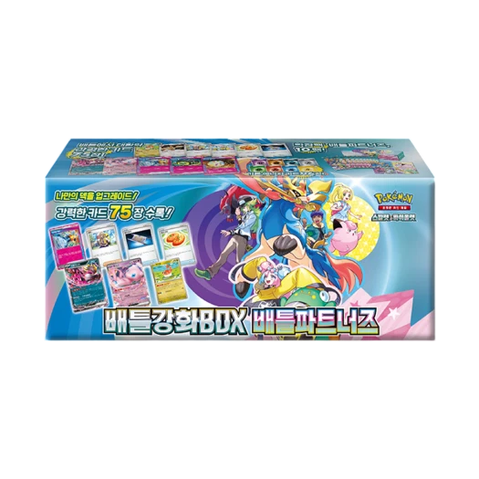 포켓몬 TCG 스칼렛&바이올렛 배틀 강화 BOX 배틀파트너즈 박스 (한글판) 카드 이미지