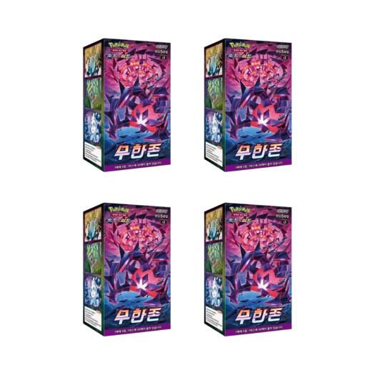 포켓몬 TCG 소드&실드 확장팩 무한존 4박스 (총 120팩/한글판) 카드 이미지
