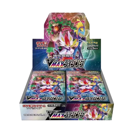 포켓몬 TCG 소드 & 실드 강화 확장팩 VMAX 라이징 박스 (일어판) 카드 이미지