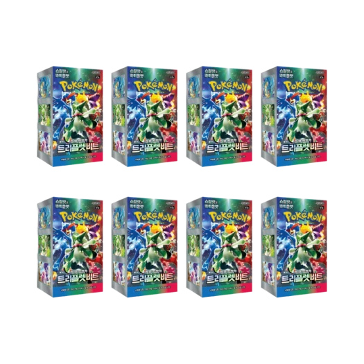 포켓몬 TCG 스칼렛 & 바이올렛 확장팩 트리플렛비트 8박스 (총 240팩/한글판) 카드 이미지
