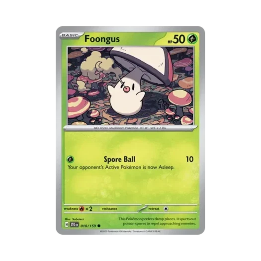 Pokemon TCG Foongus C Journey Together (English Ver.)