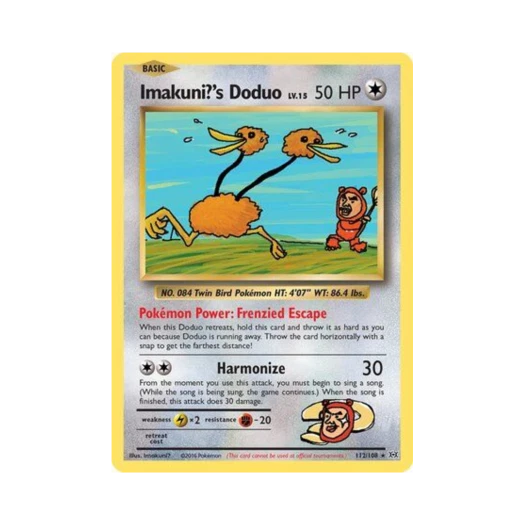 Pokemon TCG Imakuni?'s Doduo RS Evolutions (English Ver.)