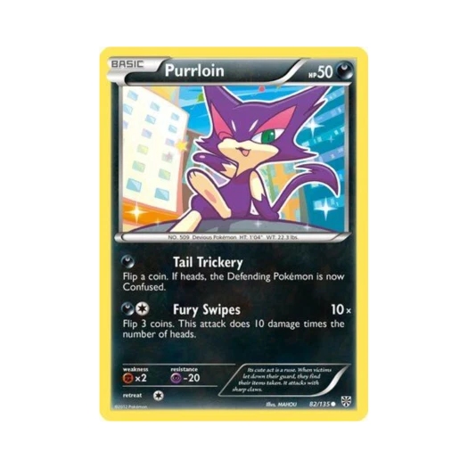 Pokemon TCG Purrloin C Plasma Storm (English Ver.)