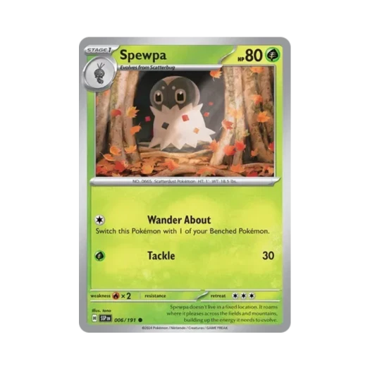 포켓몬 TCG 분떠도리 C 서징 스파크 (영문판) 카드 이미지