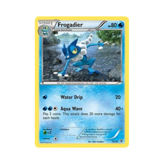 Pokemon TCG Frogadier Kalos Starter Set (English Ver.)