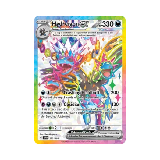 포켓몬 TCG 삼삼드래 ex UR 서징 스파크 (영문판)