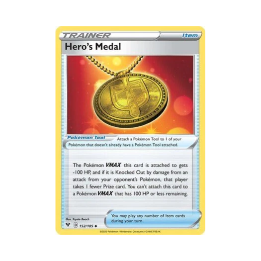 포켓몬 TCG 영웅의 메달 U 비비드 볼티지 (영문판)