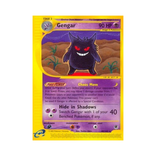 Pokemon TCG Gengar R Expedition Base Set (English Ver.)