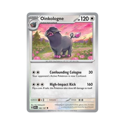 포켓몬 TCG 퍼퓨돈 U 옵시디언 플레임즈 (영문판) 카드 이미지