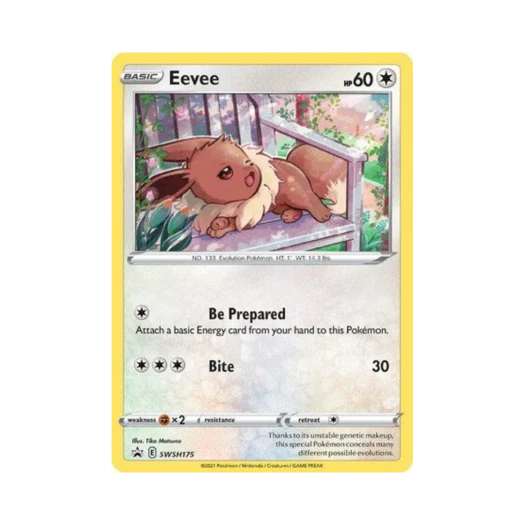 Pokemon TCG Eevee P Sword & Shield Promos (English Ver.)