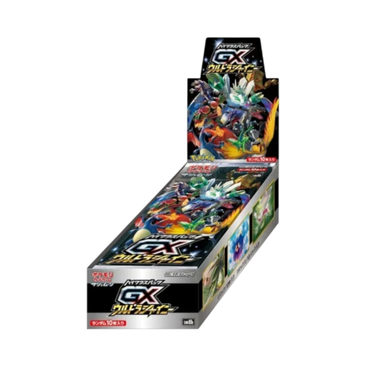 포켓몬 TCG 썬&문 하이클래스 팩 GX 울트라샤이니 박스 (일어판) 카드 이미지