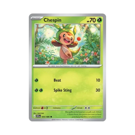 포켓몬 TCG 도치마론 C 카오스 라이징 (영문판) 카드 이미지