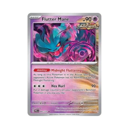 포켓몬 TCG 날개치는머리 R 프리즈매틱 에볼루션즈 (영문판)