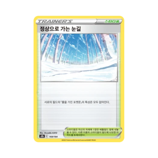 포켓몬 TCG 정상으로 가는 눈길 VMAX 클라이맥스 (한글판)