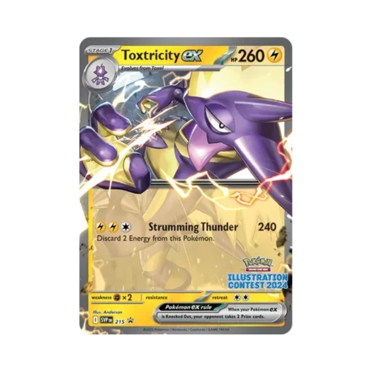 포켓몬 TCG 스트린더 ex P 스칼렛 & 바이올렛 프로모 카드 (영문판)