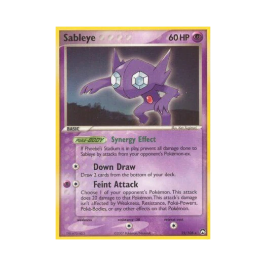 포켓몬 TCG 깜까미 R EX 파워 키퍼스(영문판)