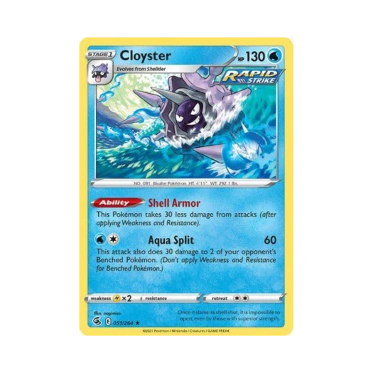 포켓몬 TCG 파르셀 R 퓨전 스트라이크 (영문판)