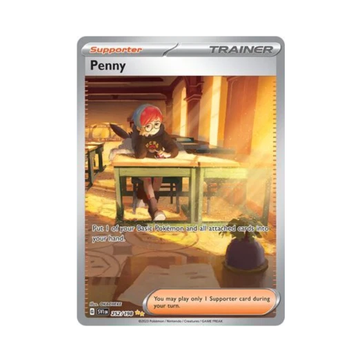 Pokemon TCG Penny SIR Scarlet & Violet (English Ver.)